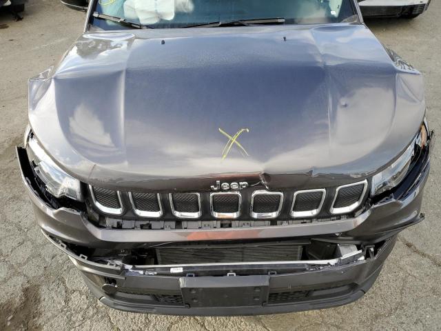 3C4NJDBB0NT176744 - 2022 JEEP COMPASS LATITUDE გრაფიტი ფოტო 11