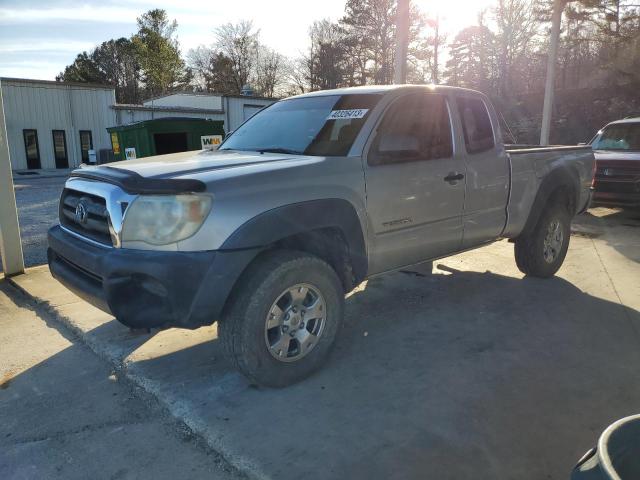 5TEUX42N35Z009411 - 2005 TOYOTA TACOMA ACCESS CAB ვერცხლისფერი ფოტო 1