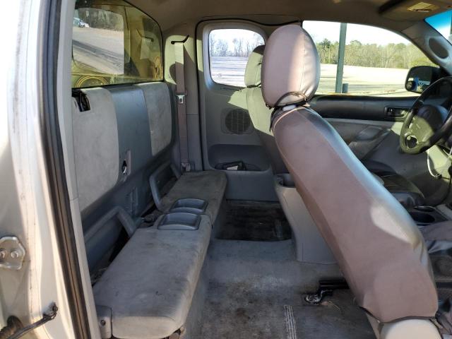 5TEUX42N35Z009411 - 2005 TOYOTA TACOMA ACCESS CAB ვერცხლისფერი ფოტო 10