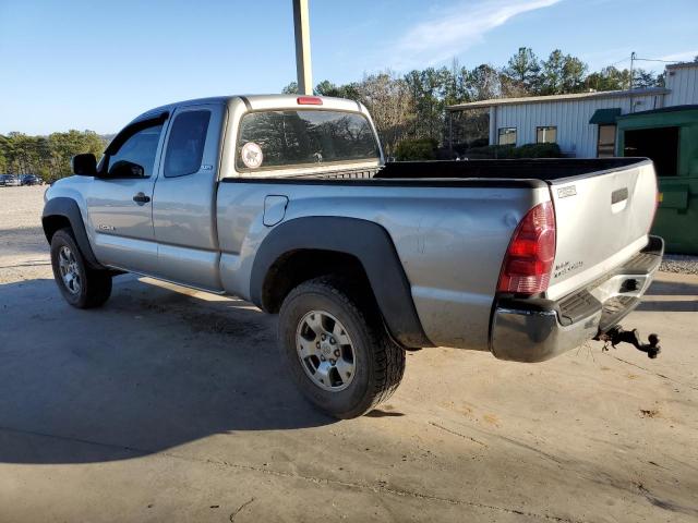 5TEUX42N35Z009411 - 2005 TOYOTA TACOMA ACCESS CAB ვერცხლისფერი ფოტო 2