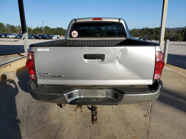 5TEUX42N35Z009411 - 2005 TOYOTA TACOMA ACCESS CAB ვერცხლისფერი ფოტო 6