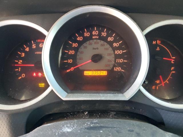 5TEUX42N35Z009411 - 2005 TOYOTA TACOMA ACCESS CAB ვერცხლისფერი ფოტო 9