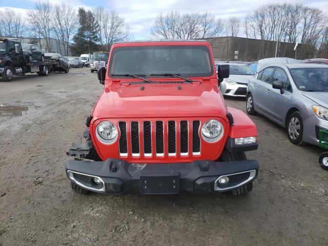 1C6HJTFG8PL527290 - 2023 JEEP GLADIATOR OVERLAND RED photo 5