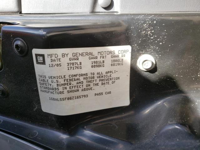 1G8AL55F06Z165793 - 2006 SATURN ION LEVEL 3 SILVER photo 13