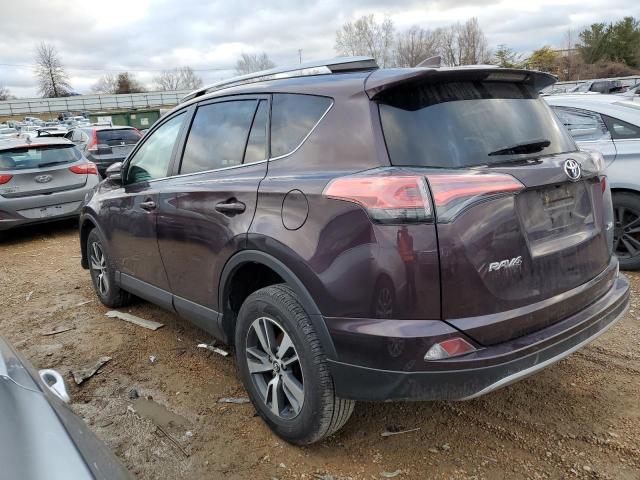 2T3WFREV5JW471768 - 2018 TOYOTA RAV4 ADVENTURE MAROON photo 2