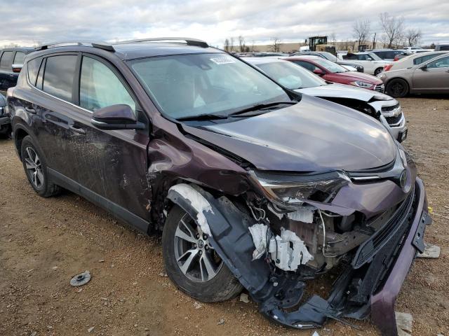 2T3WFREV5JW471768 - 2018 TOYOTA RAV4 ADVENTURE MAROON photo 4