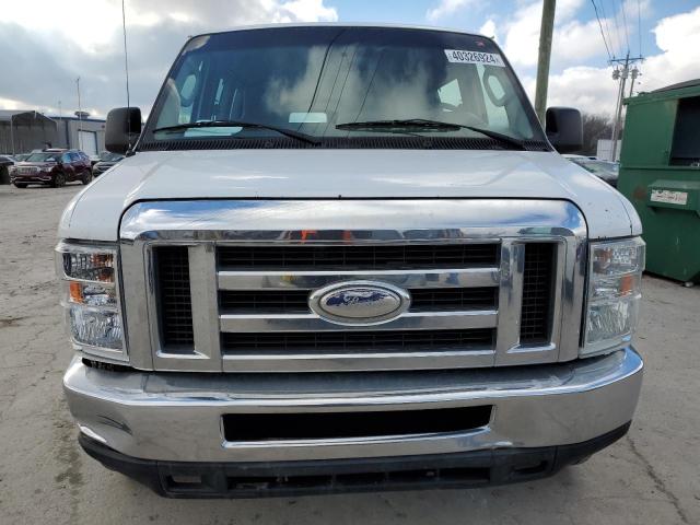 1FBSS3BL6EDA71008 - 2014 FORD ECONOLINE E350 SUPER DUTY WAGON WHITE photo 5