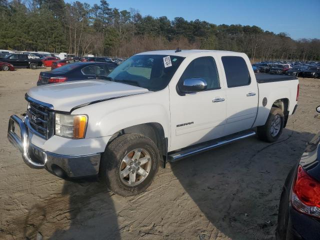 3GTP2VE75CG299254 - 2012 GMC SIERRA K1500 SLE WHITE photo 1