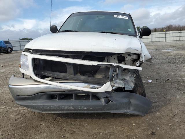 1FTRX17283NA86956 - 2003 FORD F150 WHITE photo 5