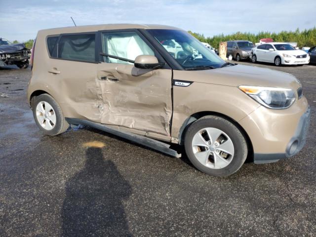 KNDJN2A26G7289937 - 2016 KIA SOUL TAN photo 4