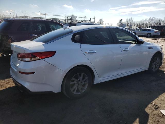 5XXGT4L38LG383689 - 2020 KIA OPTIMA LX WHITE photo 3