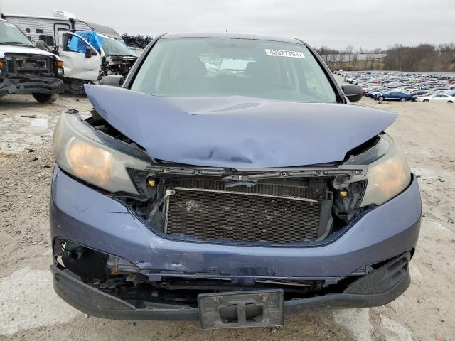 2HKRM4H34DH658401 - 2013 HONDA CR-V LX BLUE photo 5