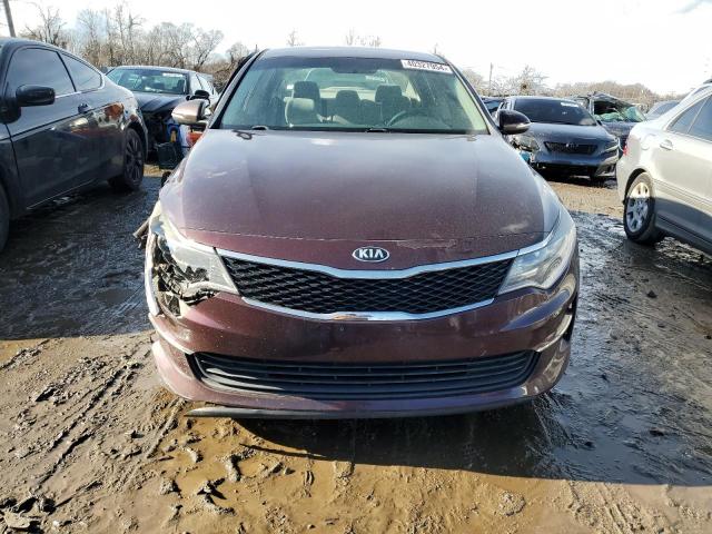 5XXGT4L39GG019139 - 2016 KIA OPTIMA LX BURGUNDY photo 5