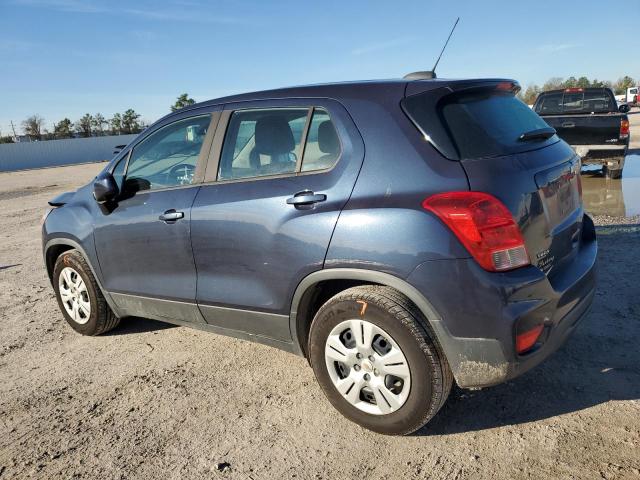 3GNCJKSB6JL171545 - 2018 CHEVROLET TRAX LS BLUE photo 2