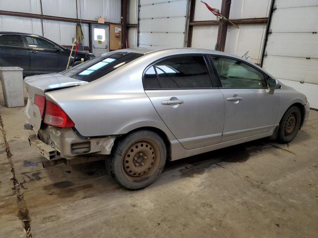 2HGFA16506H000375 - 2006 HONDA CIVIC LX SILVER photo 3