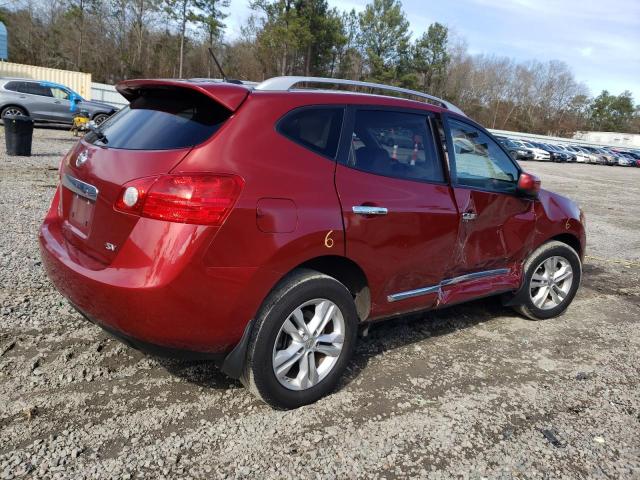 JN8AS5MT4DW011090 - 2013 NISSAN ROGUE S RED photo 3