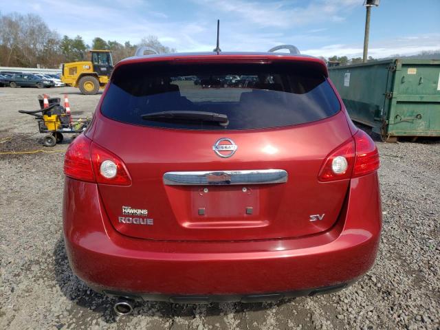 JN8AS5MT4DW011090 - 2013 NISSAN ROGUE S RED photo 6