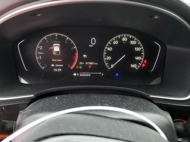 19XFL1H73NE012828 - 2022 HONDA CIVIC EXL გრაფიტი ფოტო 9