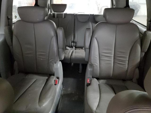 KNDMH4C3XA6338091 - 2010 KIA SEDONA EX SILVER photo 10