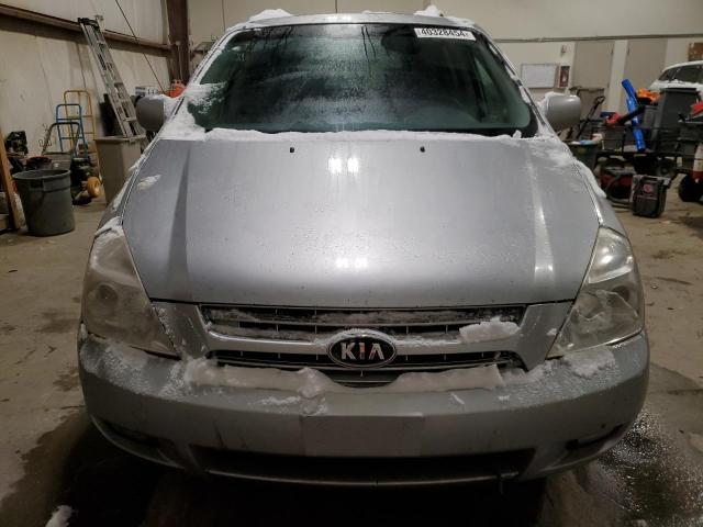 KNDMH4C3XA6338091 - 2010 KIA SEDONA EX SILVER photo 5