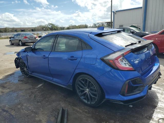 SHHFK7H42LU203609 - 2020 HONDA CIVIC SPORT BLUE photo 2