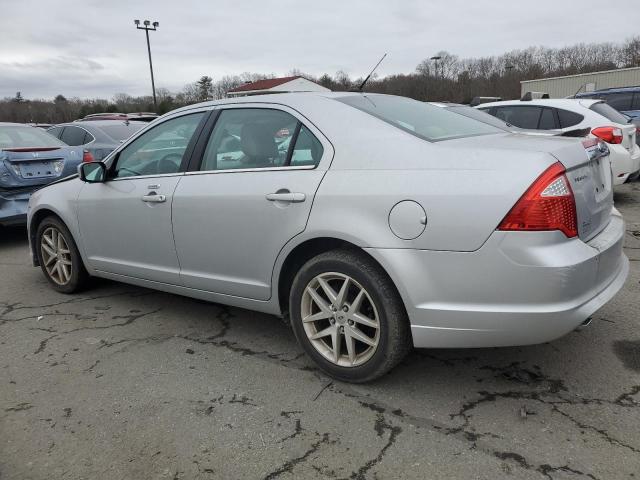 3FAHP0JG2AR127687 - 2010 FORD FUSION SEL SILVER photo 2