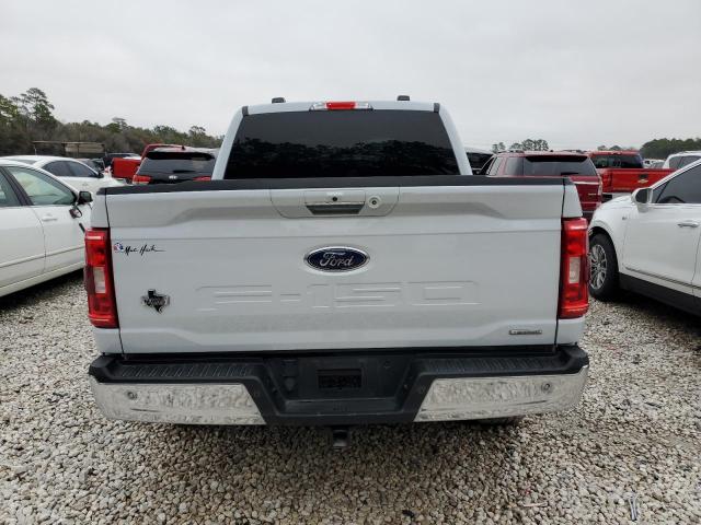 1FTEW1CP1MKE23148 - 2021 FORD F150 SUPERCREW SILVER photo 6