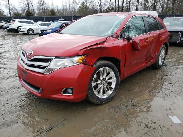 4T3ZA3BB9EU084407 - 2014 TOYOTA VENZA LE RED photo 1