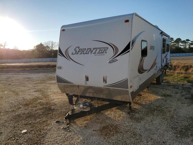 4YDT29727B1531306 - 2011 KEYSTONE SPRINTER WHITE photo 2