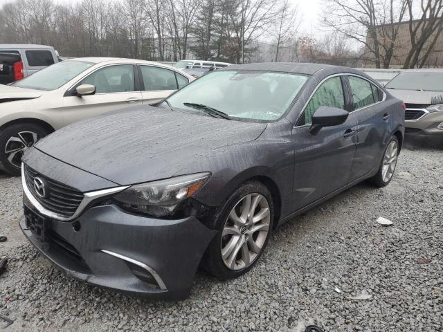 JM1GJ1T57G1450225 - 2016 MAZDA 6 TOURING GRAY photo 1