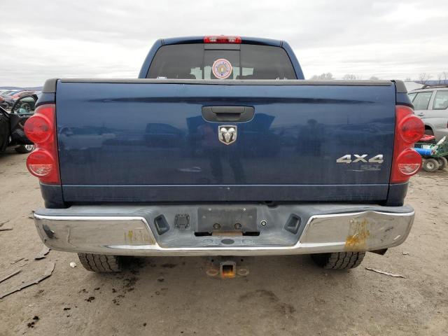 3D7KS29C47G747267 - 2007 DODGE RAM 2500 BLUE photo 6