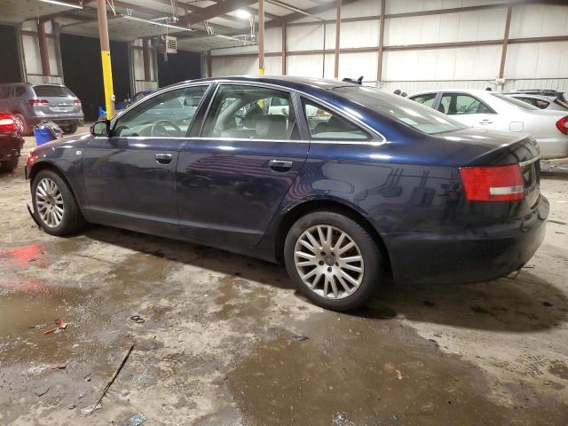 WAUDH74F56N143231 - 2006 AUDI A6 3.2 QUATTRO BLUE photo 2