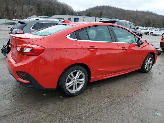 1G1BE5SMXG7282830 - 2016 CHEVROLET CRUZE LT RED photo 3