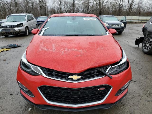 1G1BE5SMXG7282830 - 2016 CHEVROLET CRUZE LT RED photo 5