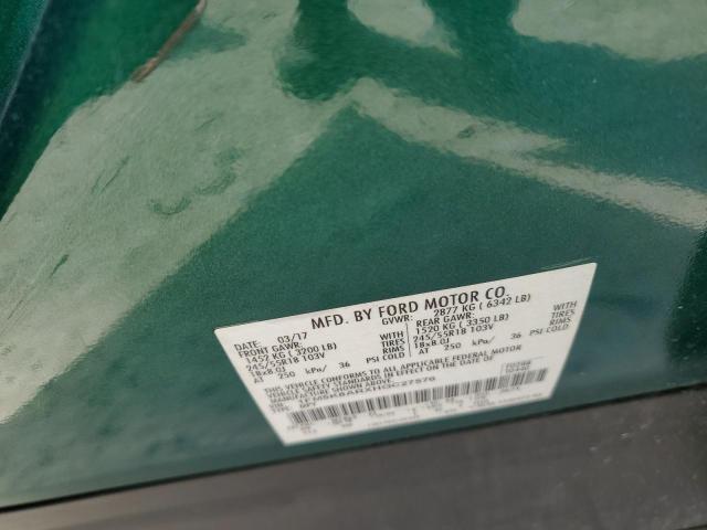 1FM5K8ARXHGC27576 - 2017 FORD EXPLORER POLICE INTERCEPTOR Yaşıl foto 14