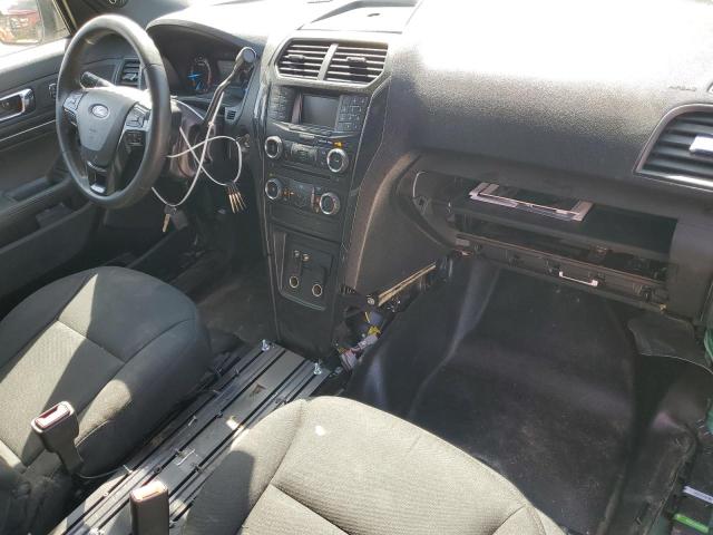 1FM5K8ARXHGC27576 - 2017 FORD EXPLORER POLICE INTERCEPTOR Yaşıl foto 8