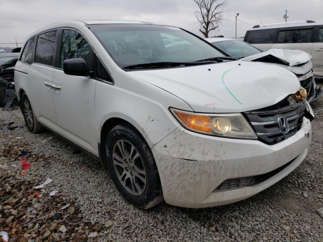 5FNRL5H62BB086968 - 2011 HONDA ODYSSEY EXL WHITE photo 4