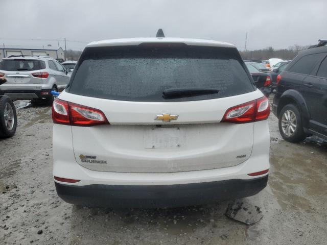 3GNAXSEVXLS570088 - 2020 CHEVROLET EQUINOX LS WHITE photo 6