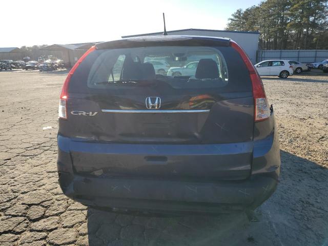 3CZRM3H30DG706389 - 2013 HONDA CR-V LX BLUE photo 6