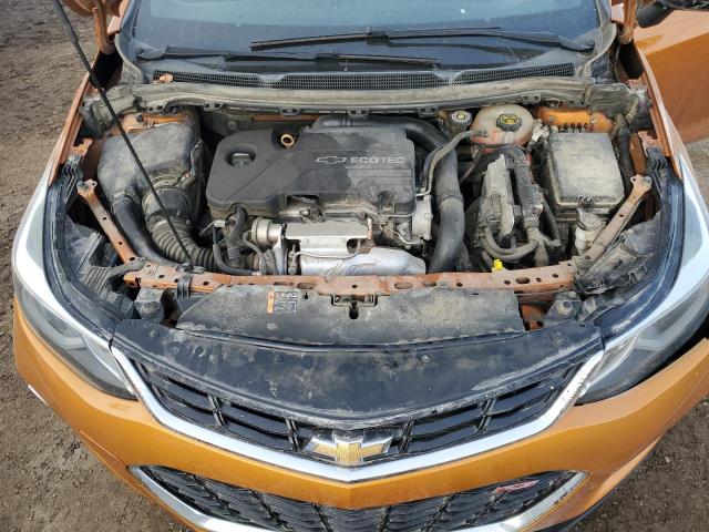 3G1BE6SM6HS564925 - 2017 CHEVROLET CRUZE LT ORANGE photo 11