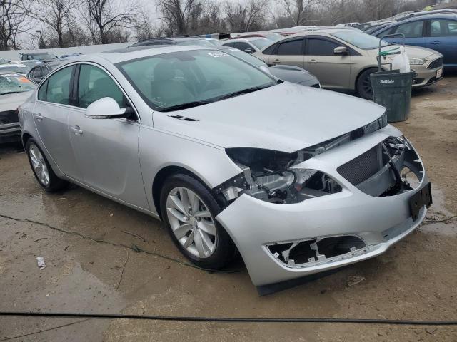 2G4GV5EK2E9296803 - 2014 BUICK REGAL SILVER photo 4