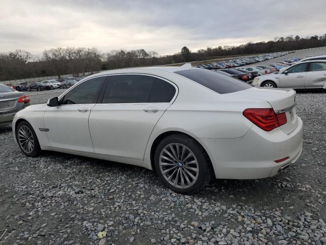 WBAKB8C54BCY65948 - 2011 BMW 750 LI WHITE photo 2