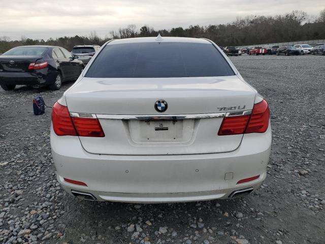 WBAKB8C54BCY65948 - 2011 BMW 750 LI WHITE photo 6