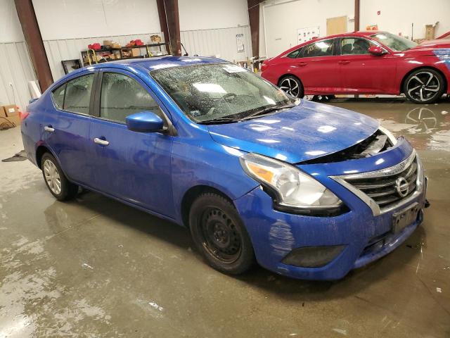 3N1CN7AP9FL887373 - 2015 NISSAN VERSA S BLUE photo 4