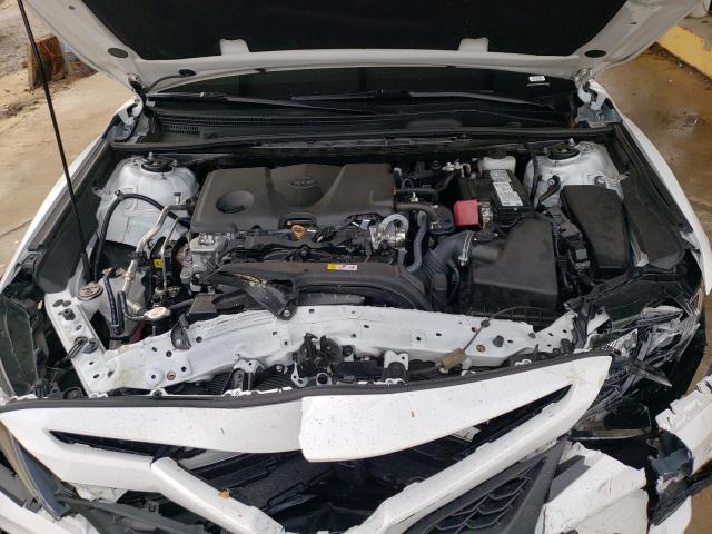 4T1G11AK2PU730475 - 2023 TOYOTA CAMRY SE NIGHT SHADE WHITE photo 11