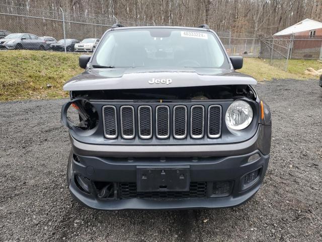 ZACCJBAT8GPE32077 - 2016 JEEP RENEGADE SPORT GRAY photo 5