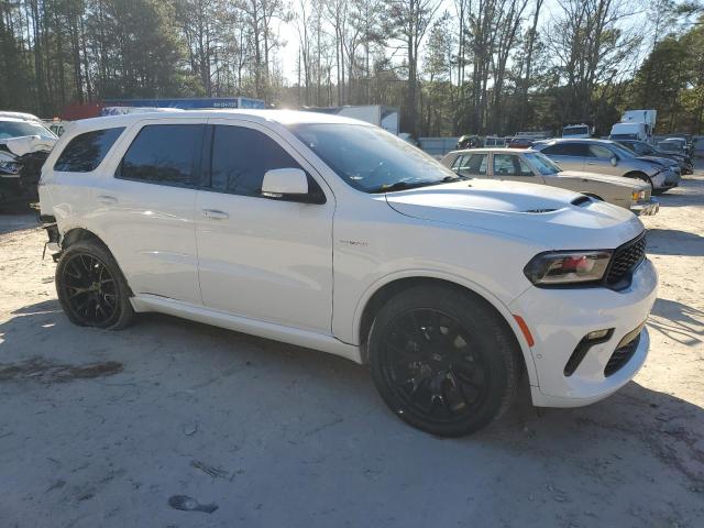 1C4SDJCT2MC663650 - 2021 DODGE DURANGO R/T WHITE photo 4