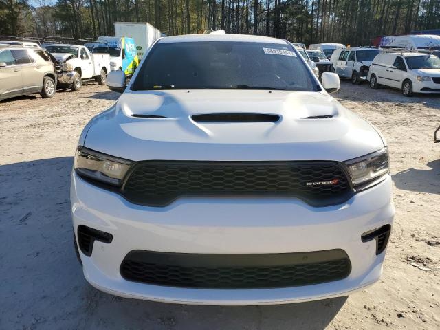 1C4SDJCT2MC663650 - 2021 DODGE DURANGO R/T WHITE photo 5