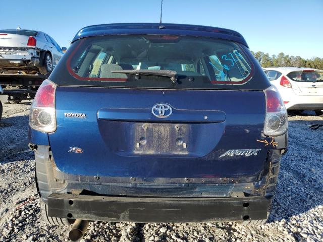 2T1KR32E25C367956 - 2005 TOYOTA COROLLA MA XR BLUE photo 6