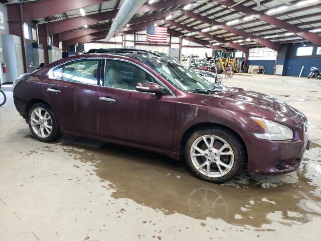 1N4AA5AP3EC495994 - 2014 NISSAN MAXIMA S MAROON photo 4